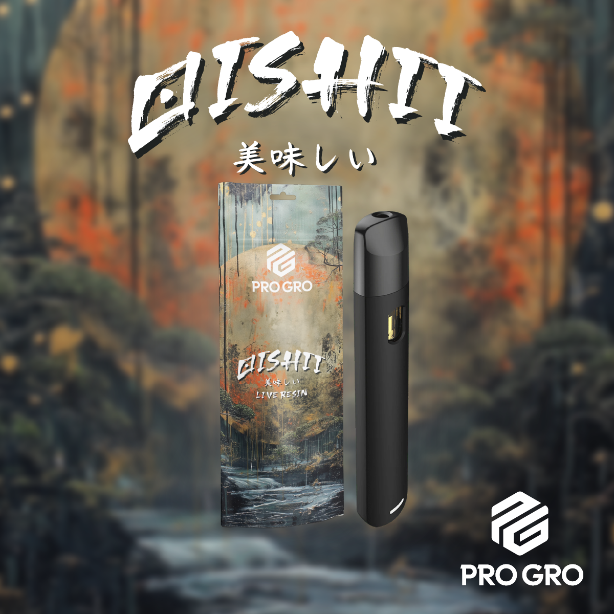 Pro gro - OISHII 1G LIVE RESIN DISPOSABLE