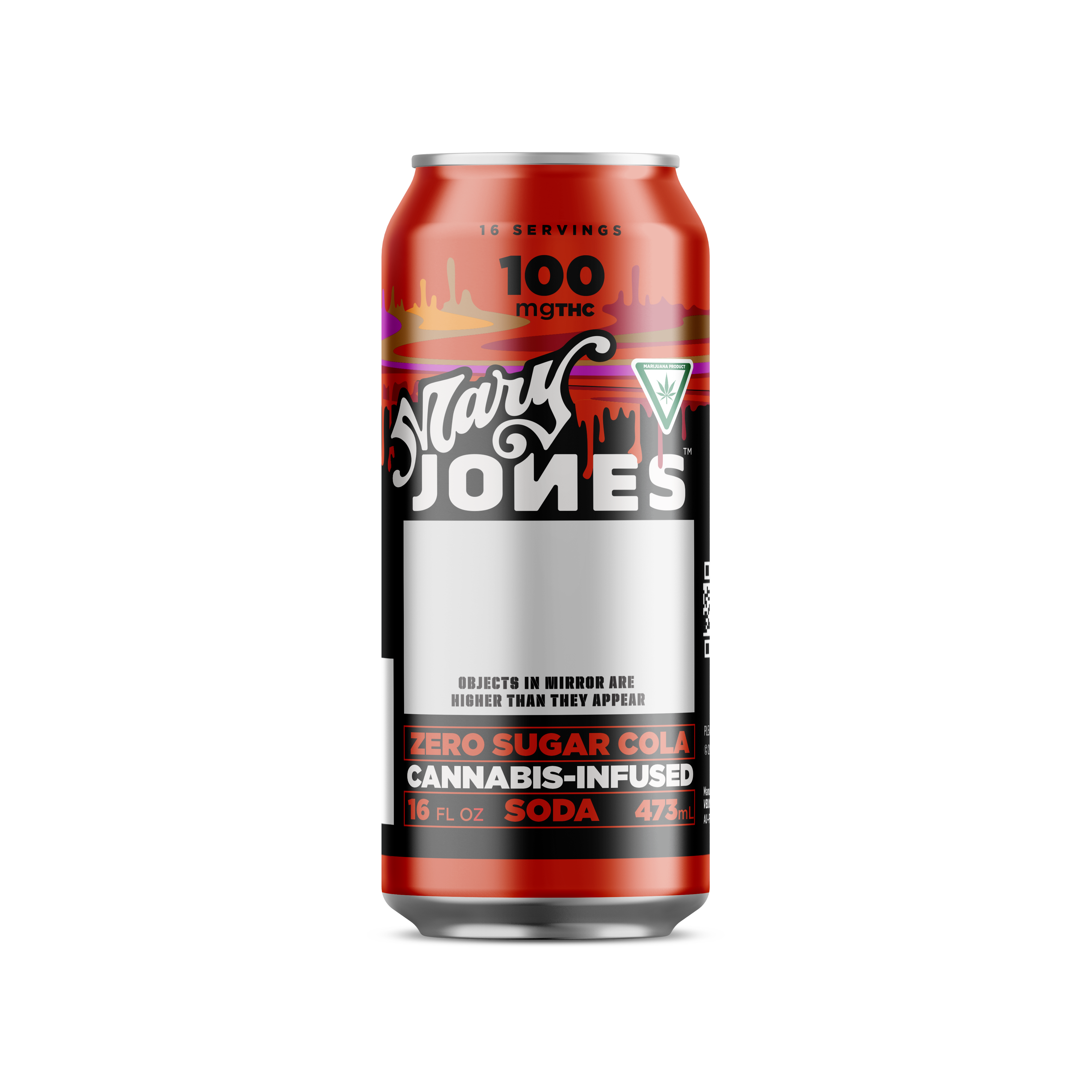 Mary jones - ZERO SUGAR COLA 100MG SODA Main Image