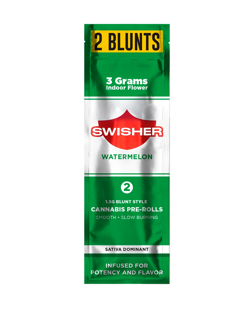 Watermelon Gummy 2-pack 1.5g Infused Blunt