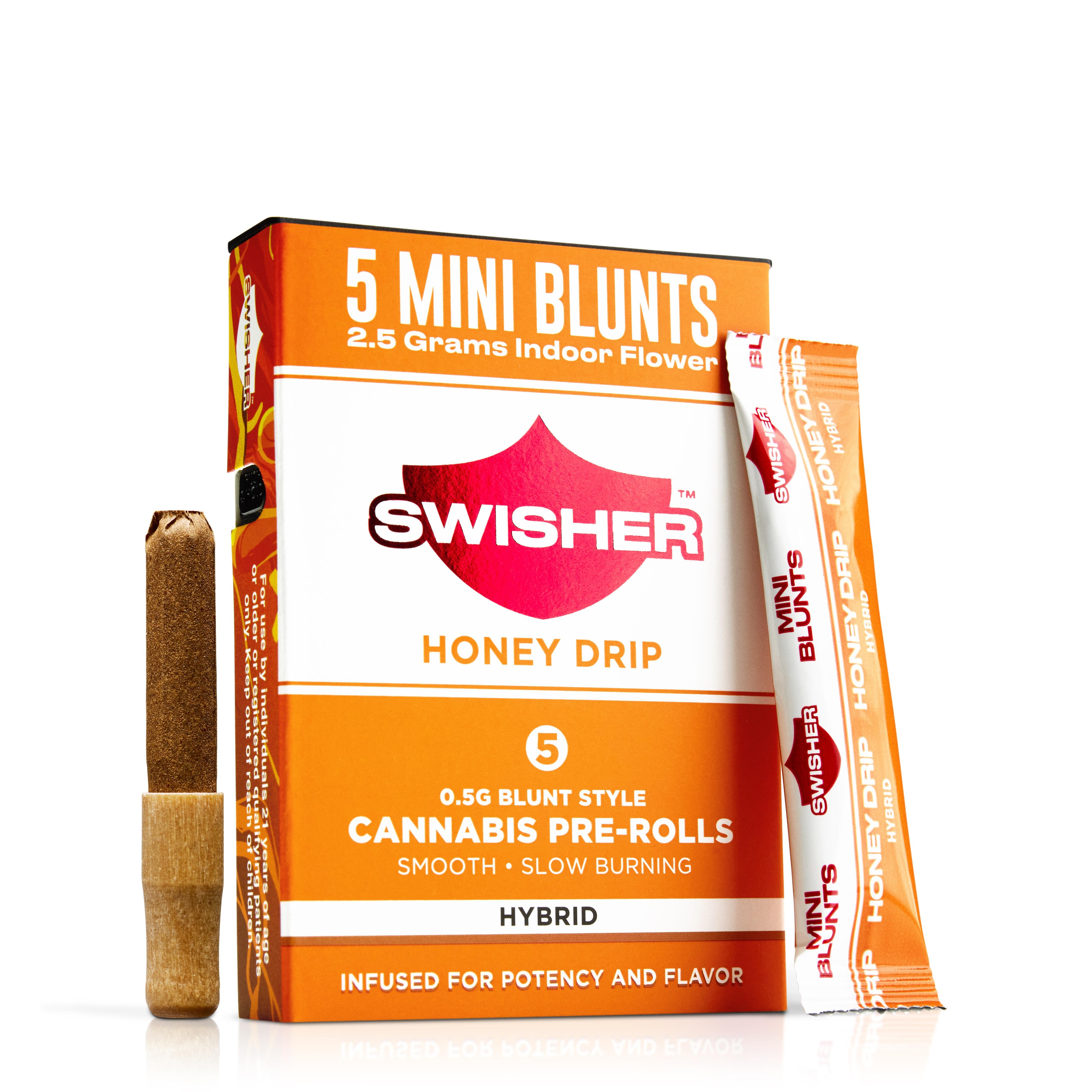 HONEY DRIP 5-PACK .5G INFUSED MINI BLUNTS