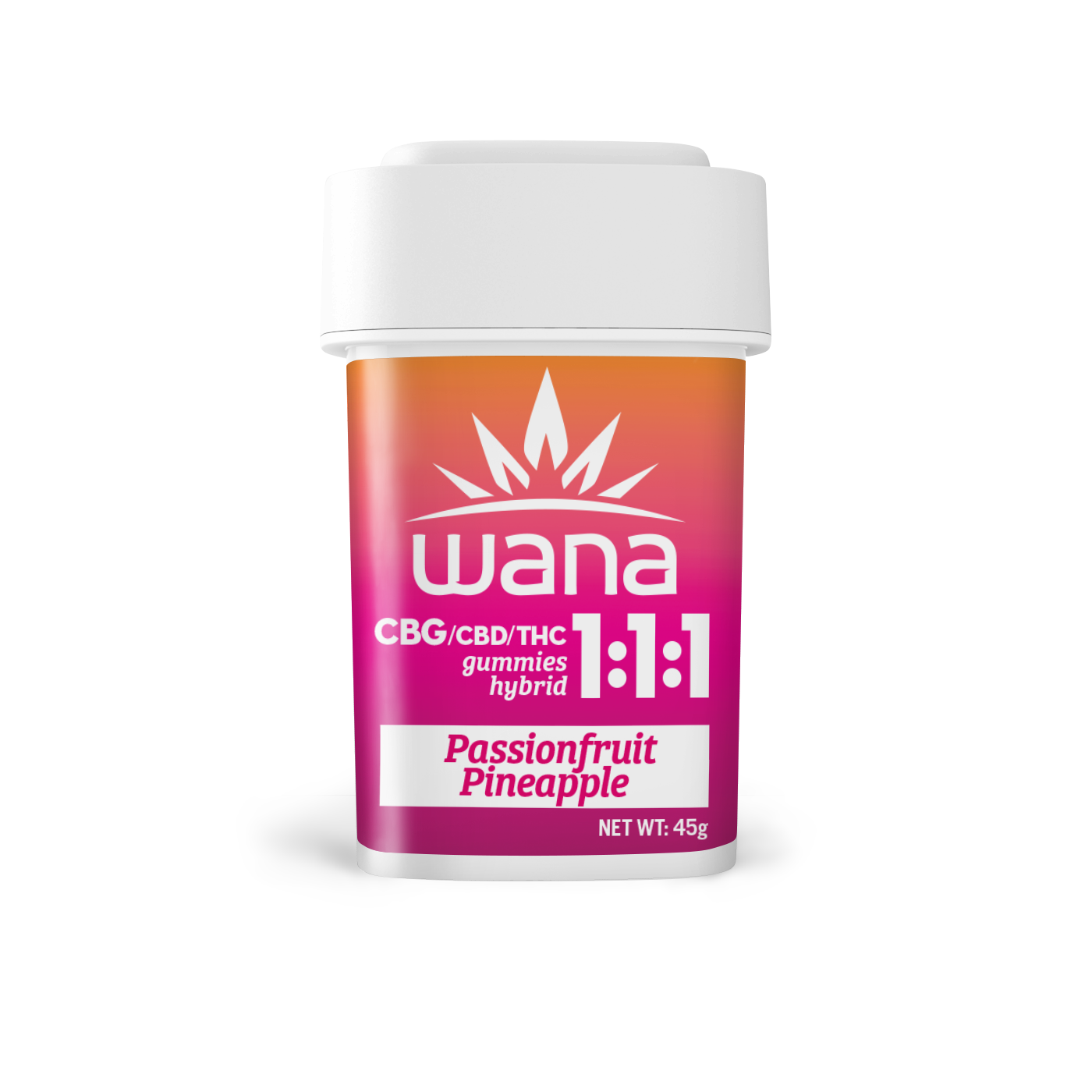 WANA - PASSIONFRUIT PINEAPPLE 100MG