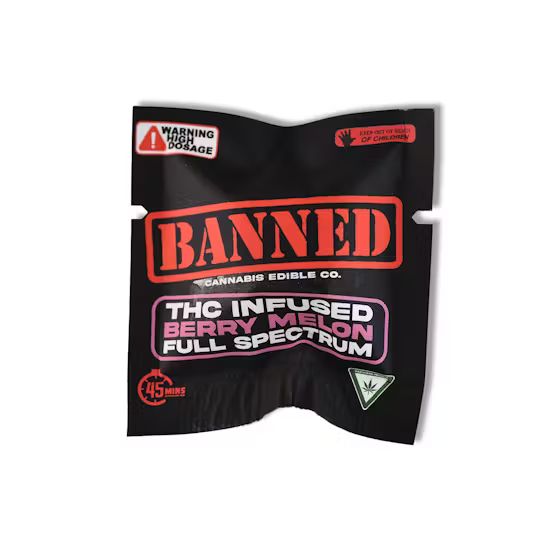 Banned - BERRY MELON SINGLE SERVE GUMMY 200MG
