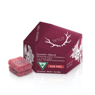 Wyld - POMEGRANATE GUMMIES 1:1