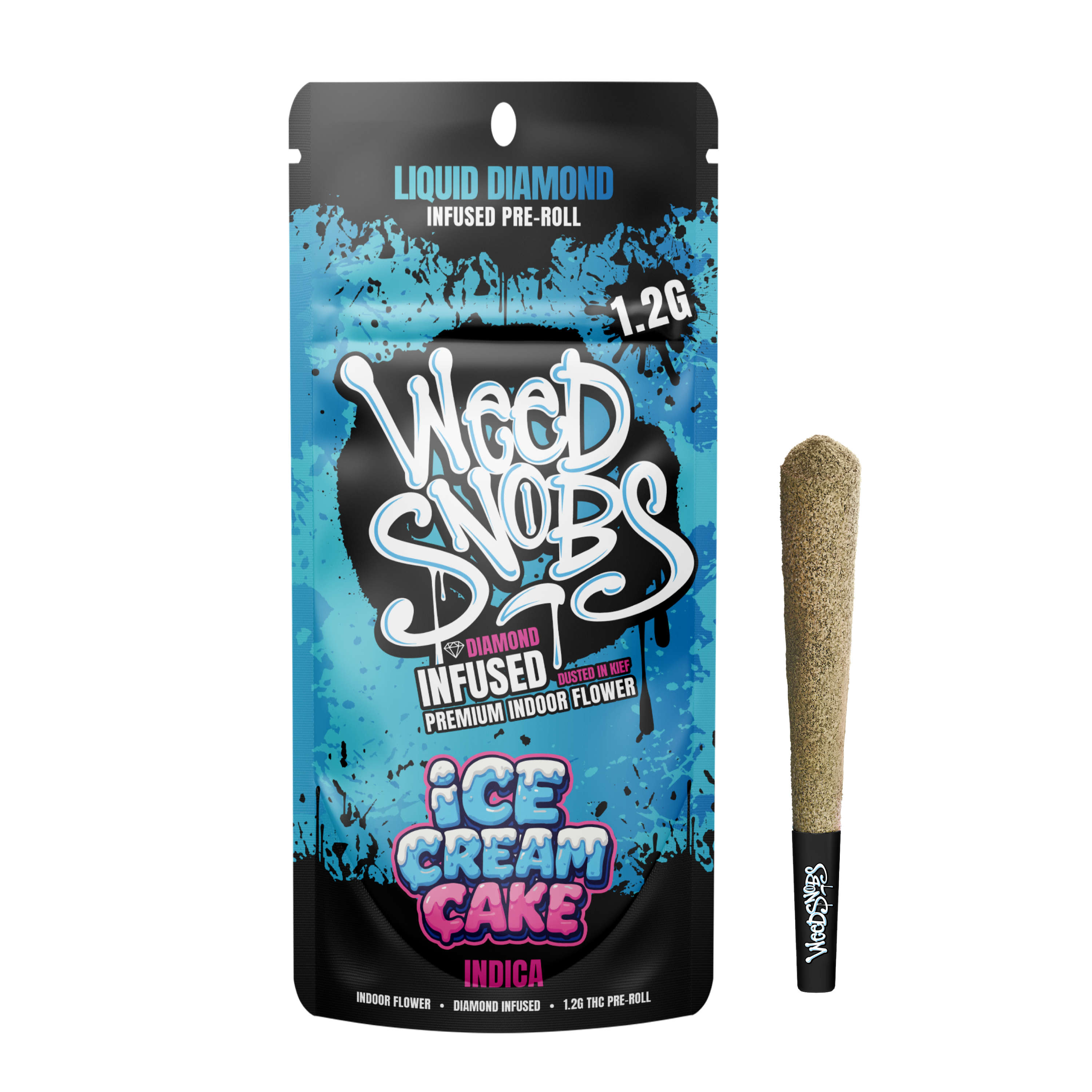Ice Cream Cake 1.2g Infused Preroll