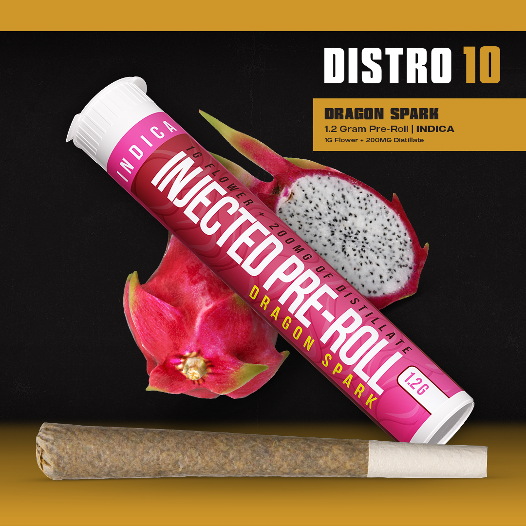 Distro 10 - DRAGON SPARK 1.2G INFUSED PREROLL
