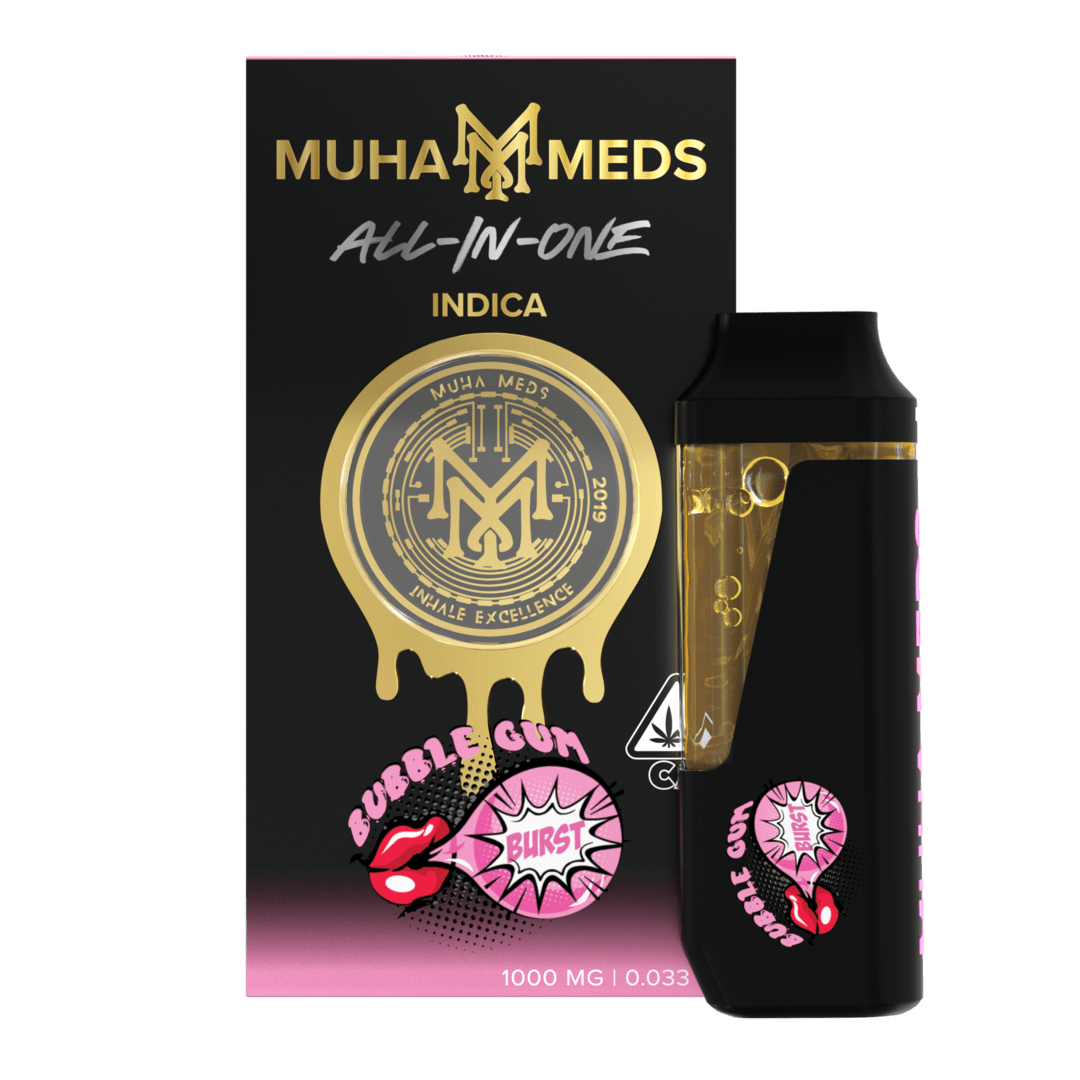 Muha meds - BUBBLEGUM BURST 2G DISPOSABLE