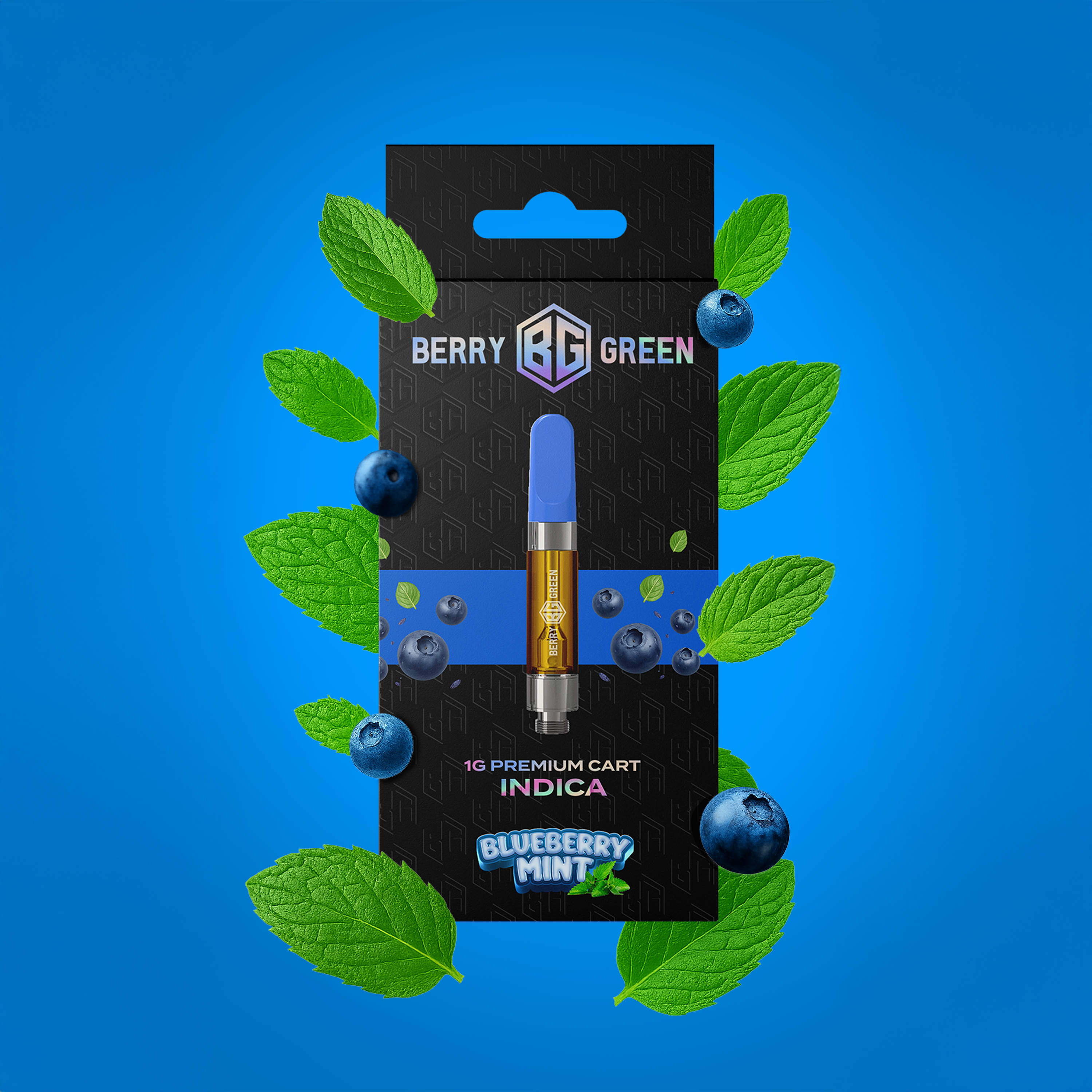 BLUEBERRY MINT 1G CARTRIDGE