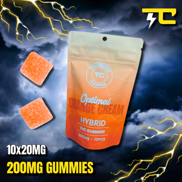 Thunder canna - ORANGE 10 X 20MG - 200MG