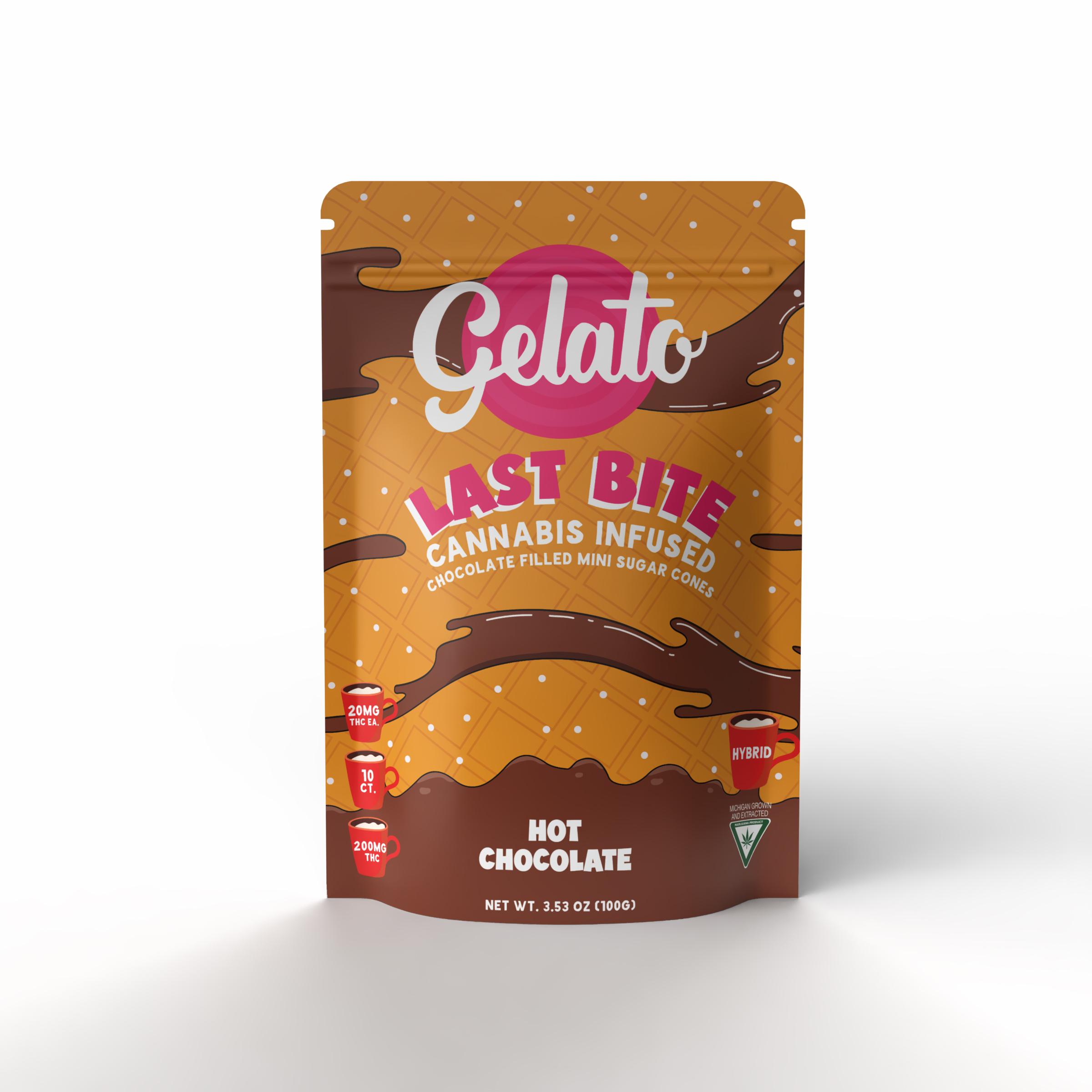 Gelato - HOT CHOCOLATE LAST BITES 10 X 20MG