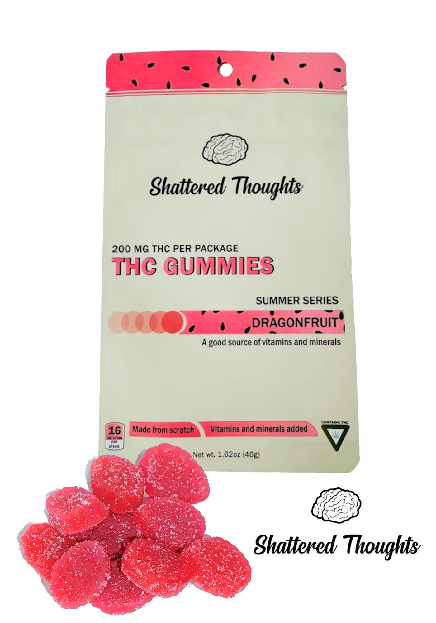 DRAGONFRUIT GUMMIES 10 PK 200MG