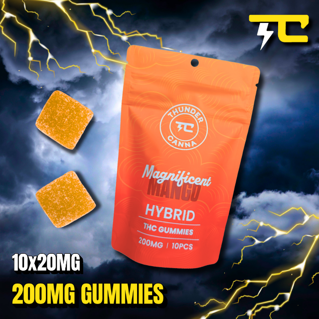 Thunder canna - MANGO 10 X 20MG - 200MG Main Image