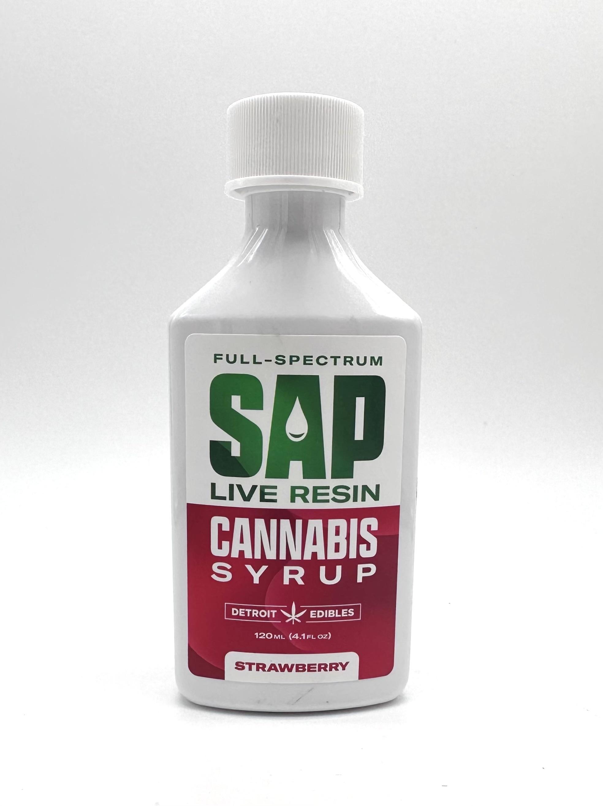 STRAWBERRY LIVE RESIN SYRUP - 200MG