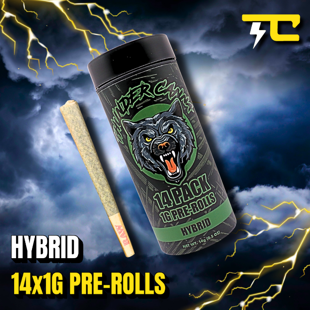 Thunder canna - Pancakez 14 PACK 1G PREROLLS Main Image