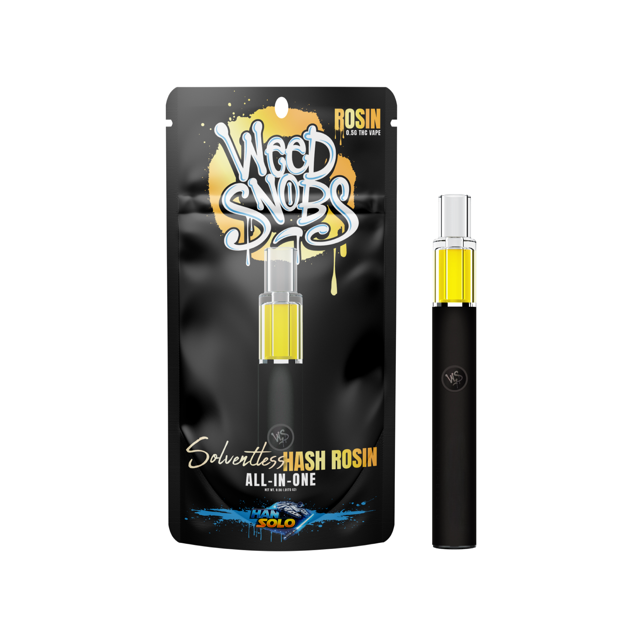 HAN SOLO 0.5G LIVE ROSIN DISPOSABLE