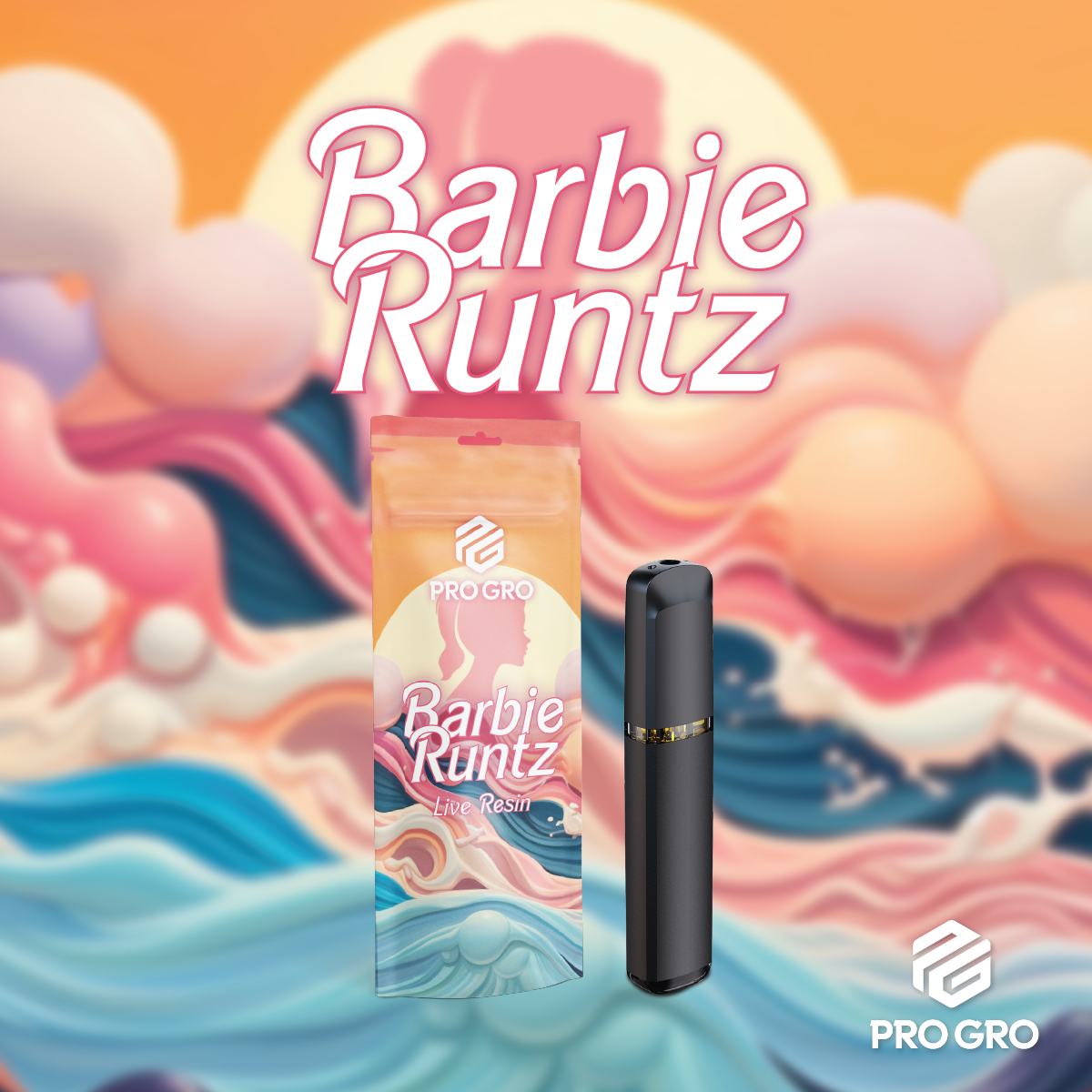 Pro gro - BARBIE RUNTZ 1G LIVE RESIN DISPOSABLE