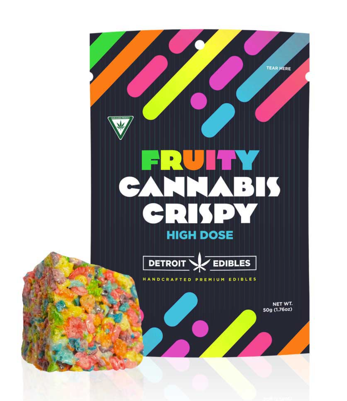 Detroit edibles - FRUITY CRISPY 200MG Main Image