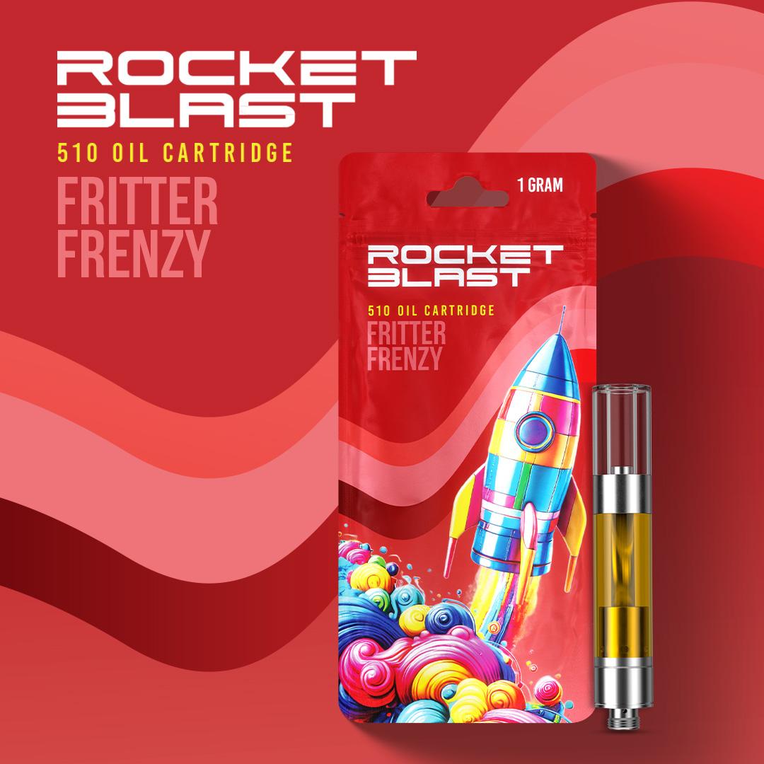 ROCKET BLAST - 1G CART - FRITTER FRENZY 1G CARTRIDGE