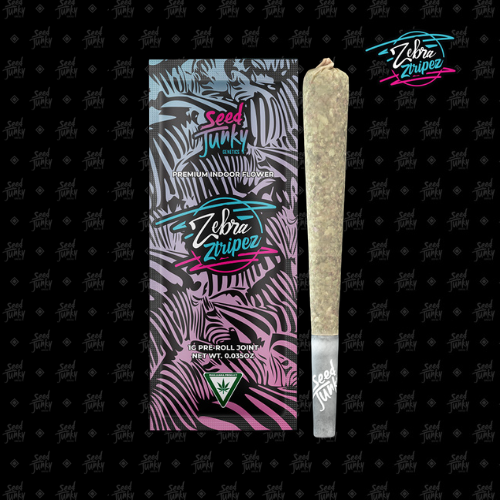 Seed junky - ZEBRA ZTRIPEZ PRE-ROLL 1G