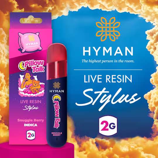 Hyman - PILLOWTALK 2G LIVE RESIN STYLUS