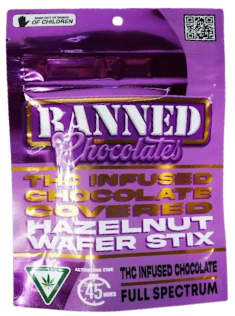 HAZELNUT WAFER STIX 200MG 3PK
