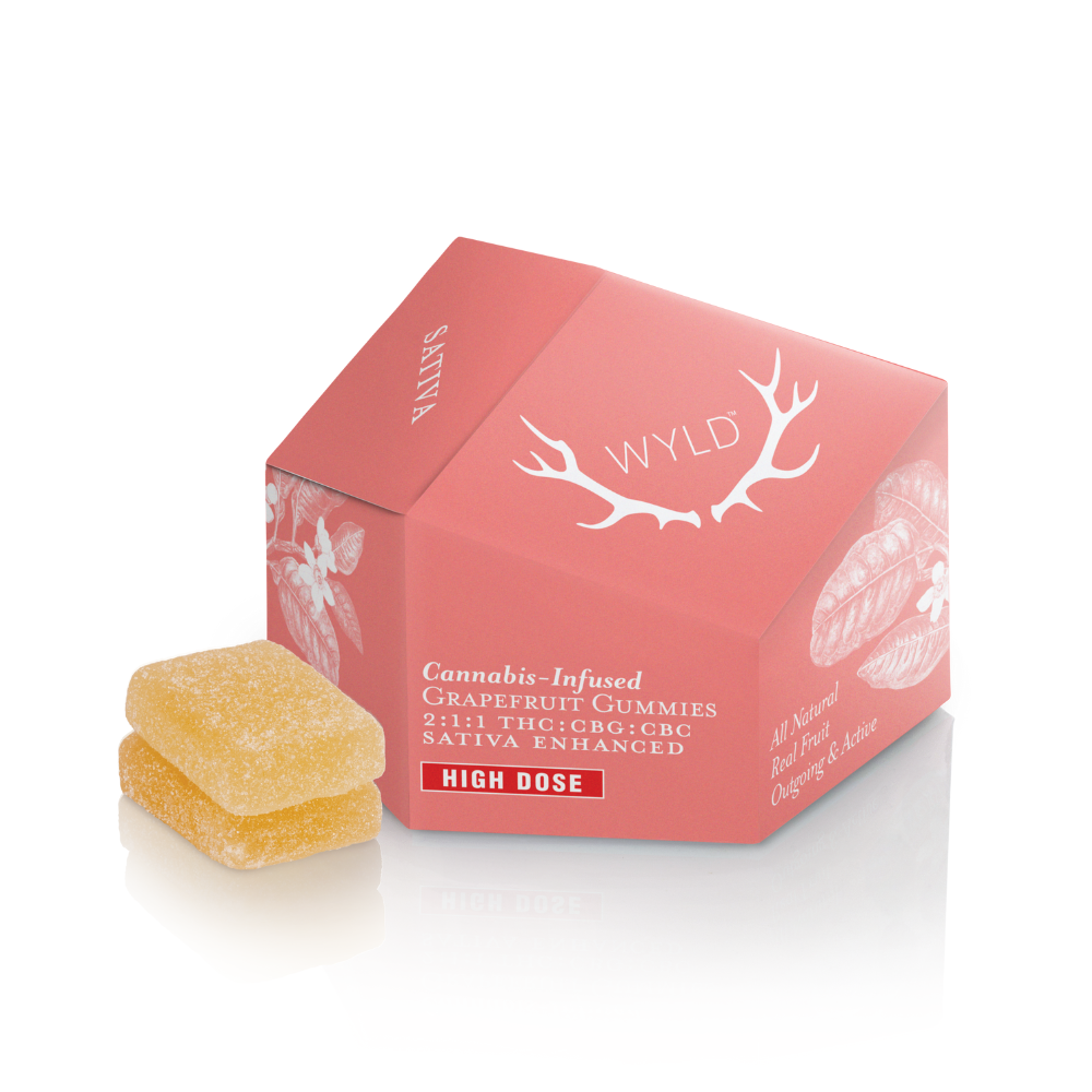 Wyld - GRAPEFRUIT 200MG THC : 100MG CBC : 100MG CBG