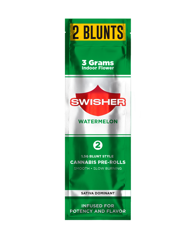 WATERMELON 2-PACK 1.5G INFUSED BLUNT