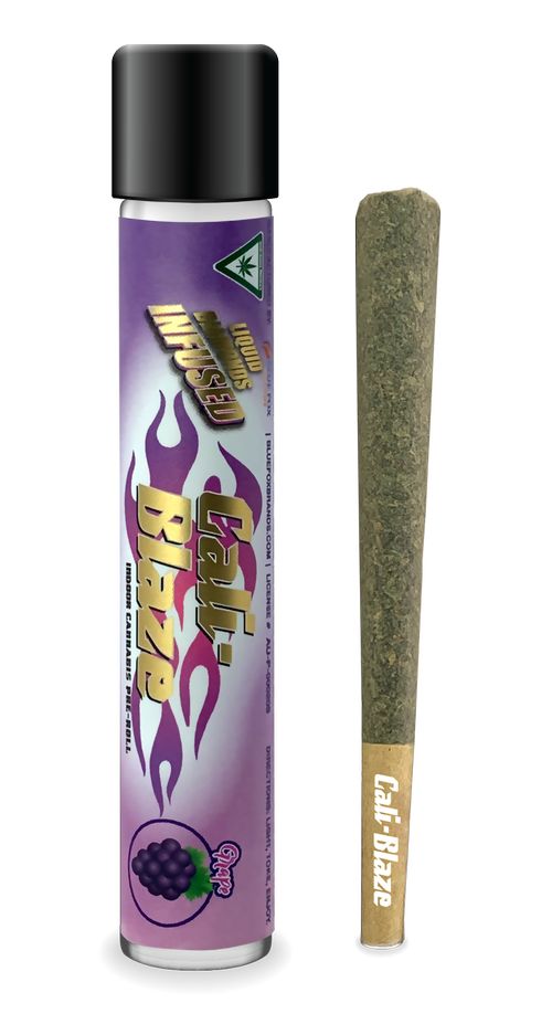 Cali-blaze - GRAPE INFUSED 1.2G PREROLL Main Image
