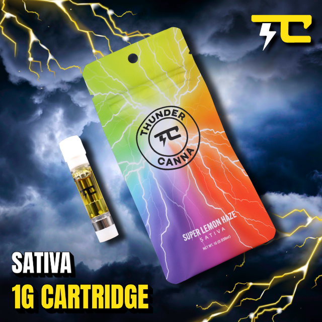 Thunder canna - SUPER LEMON HAZE 1G CARTRIDGE