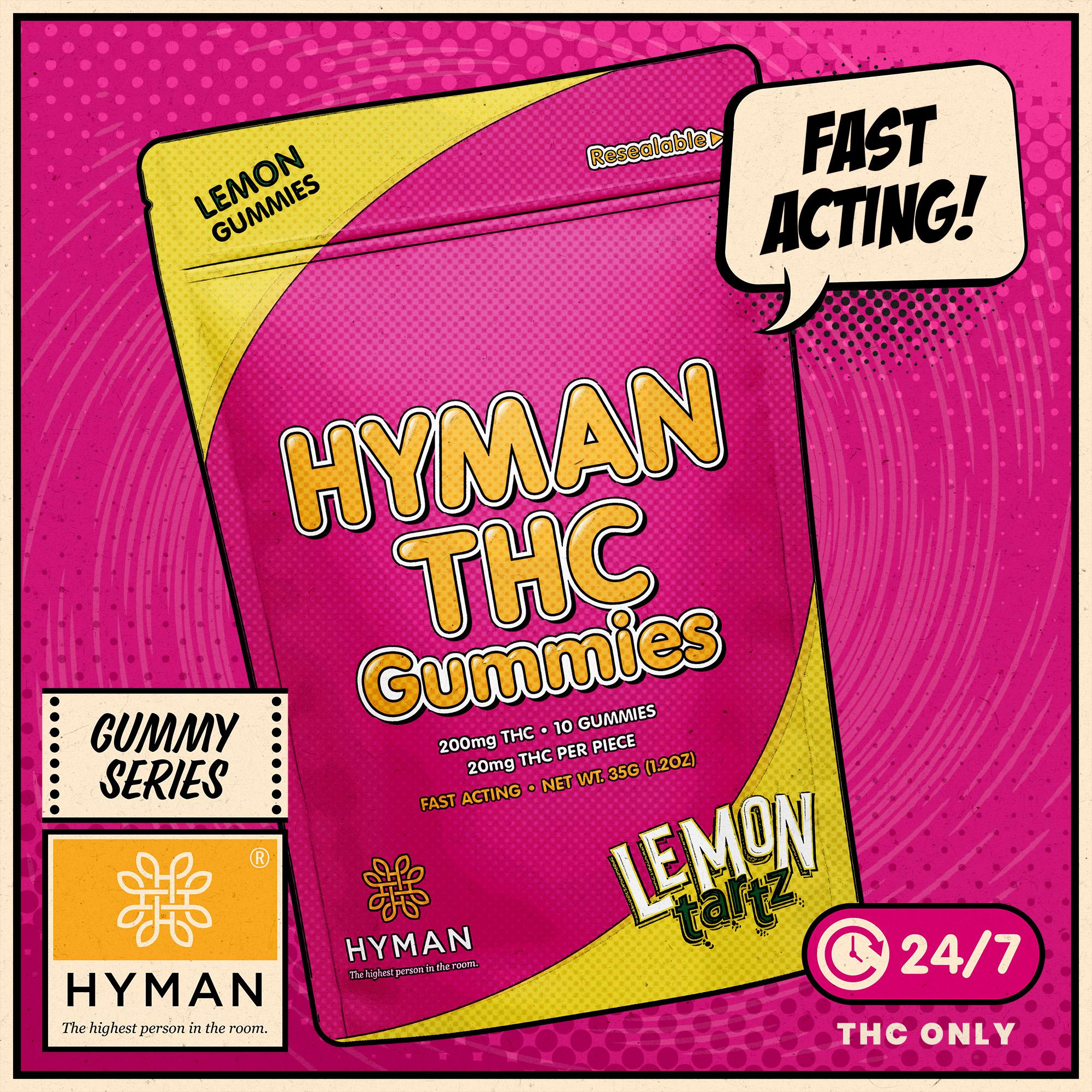 Hyman - LEMON TARTZ GUMMIES 200MG Main Image