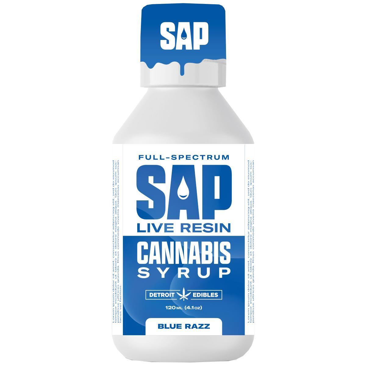 Sap - BLUE RAZZ LIVE RESIN SYRUP - 200MG Main Image