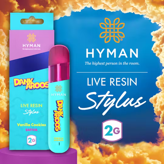 Hyman - DANKAROOS 2G LIVE RESIN STYLUS Main Image