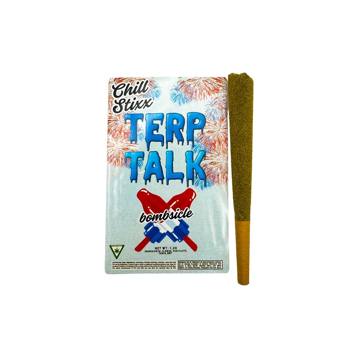 BOMBSICLE - 1.2G CHILL STIXX INFUSED PREROLL