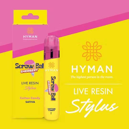 SCREWBALL SHERBERT 1G LIVE RESIN STYLUS