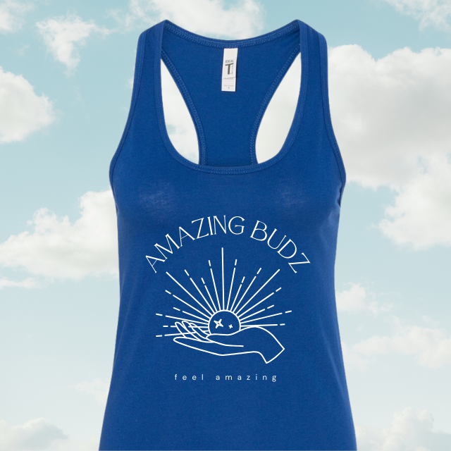 Amazing budz - MEDIUM AB RACERBACK TANK