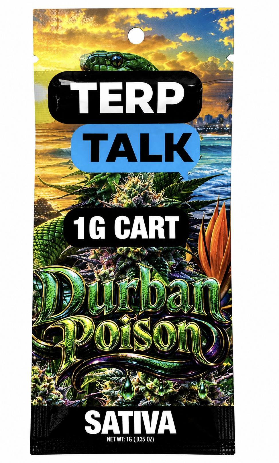 Durban Poison -1g Vape Cart