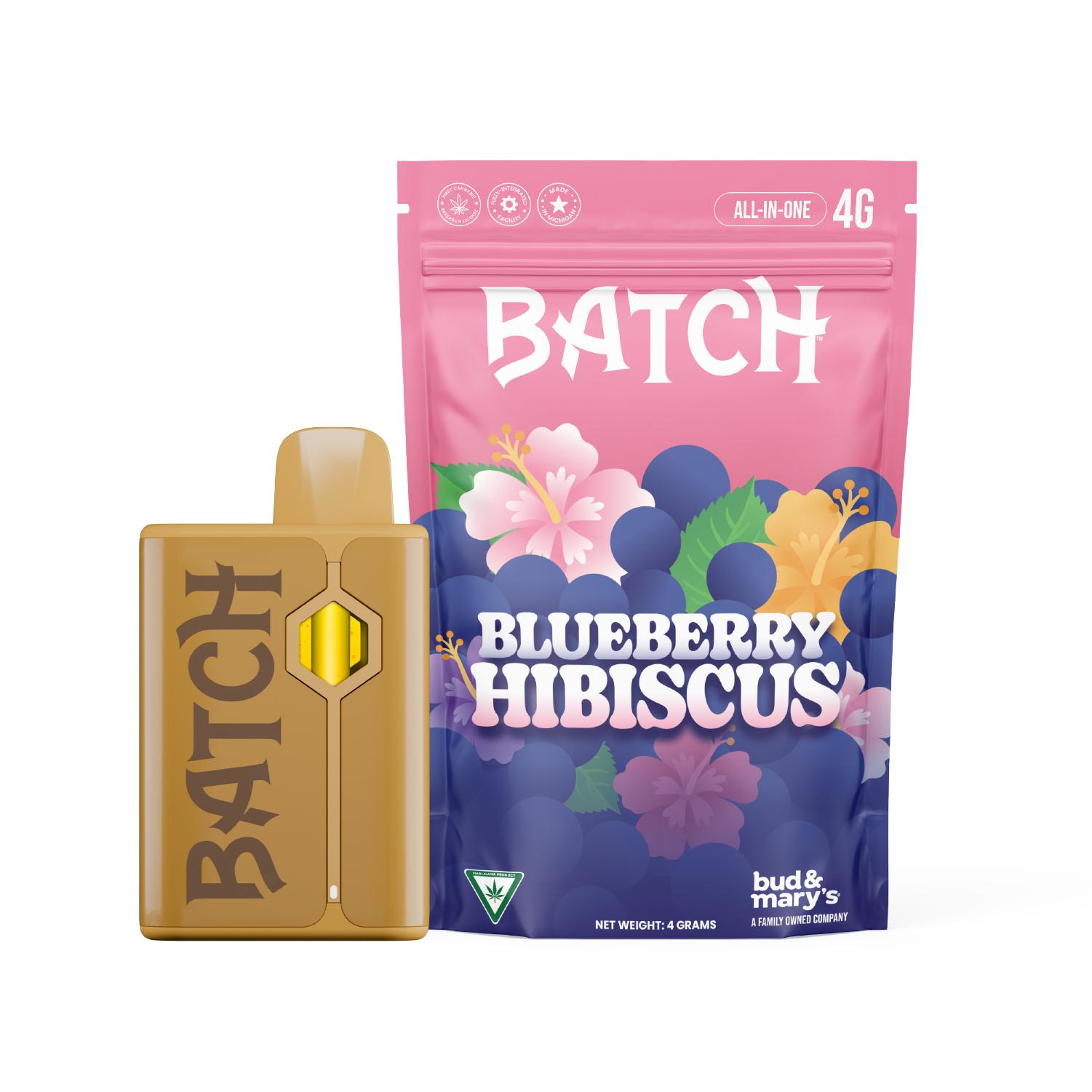 Batch - Blueberry Hibiscus 4G Disposable Main Image