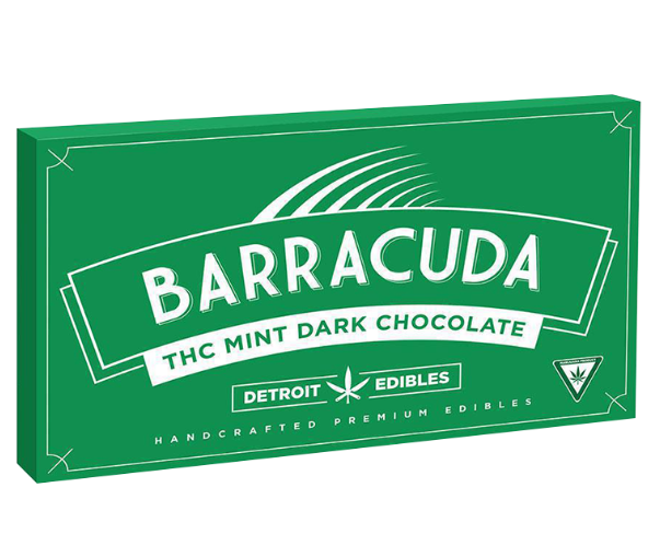 DARK MINT CHOCOLATE BAR 200MG
