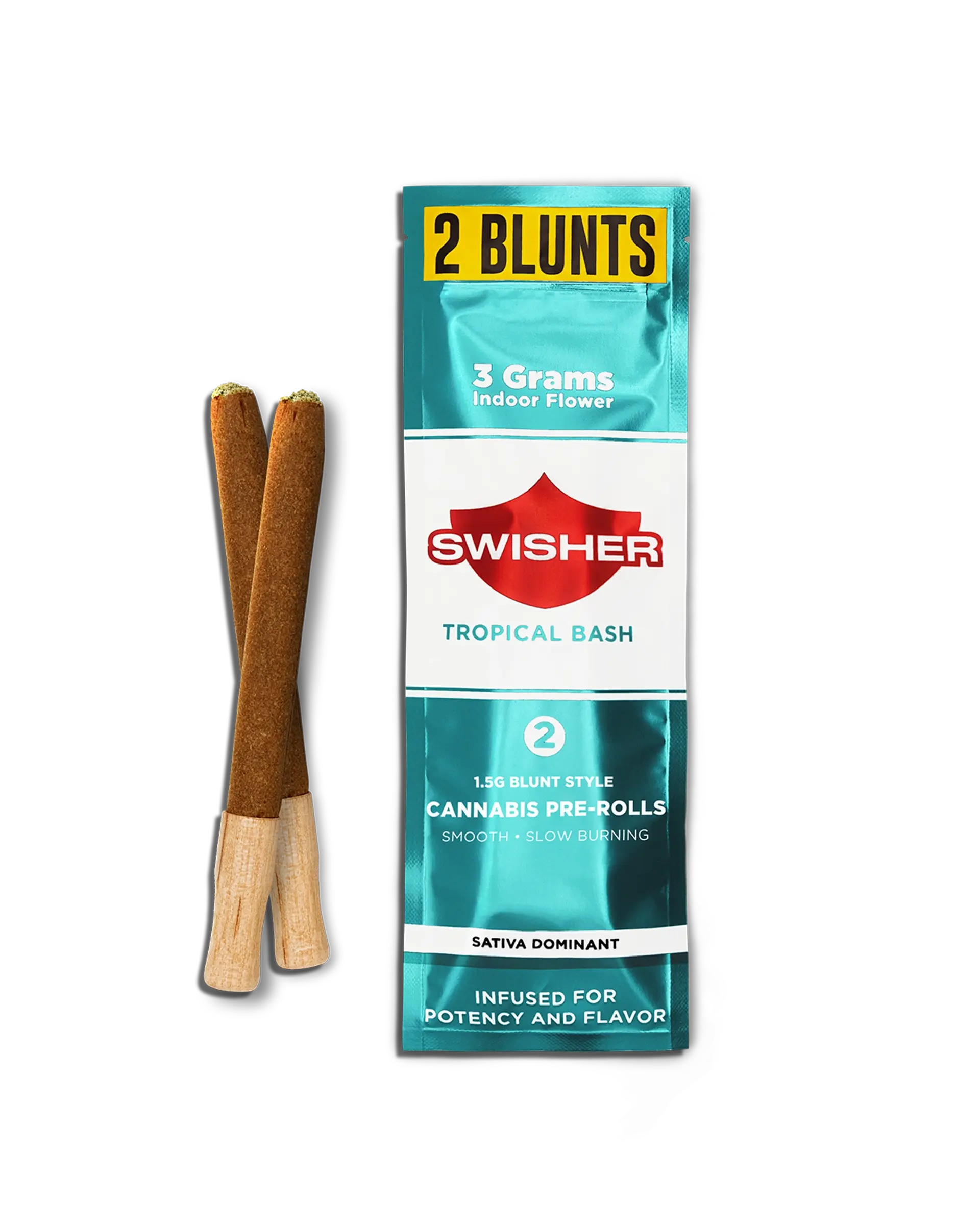 Tropical Bash 2-pack 1.5g Infused Blunt