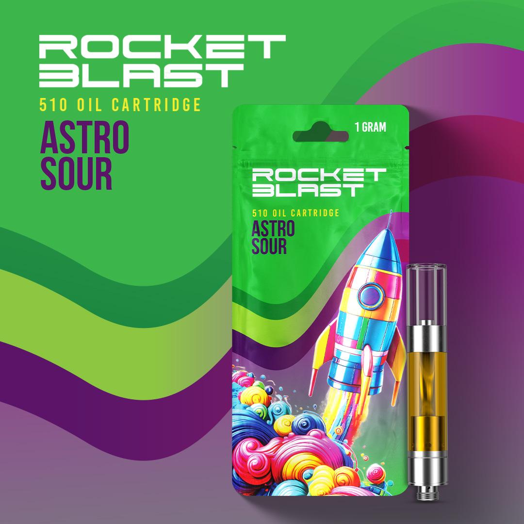 ROCKET BLAST- ASTRO SOUR 1G CARTRIDGE