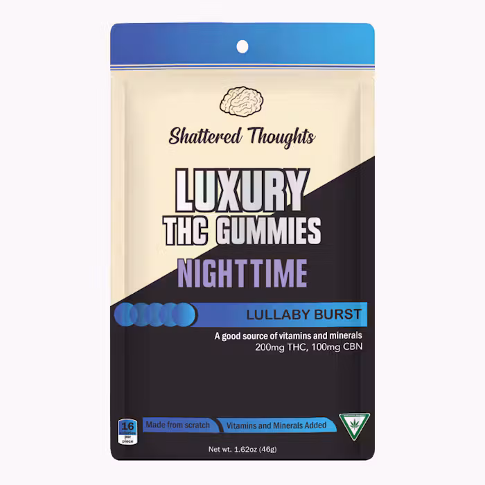 LULLABY BURST NIGHTTIME GUMMIES 10PK 200MG