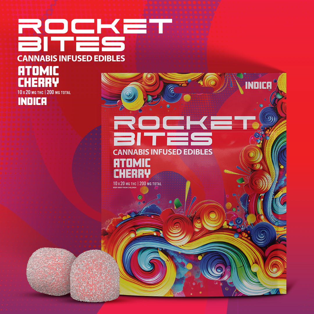 ATOMIC CHERRY - 200MG GUMMIES