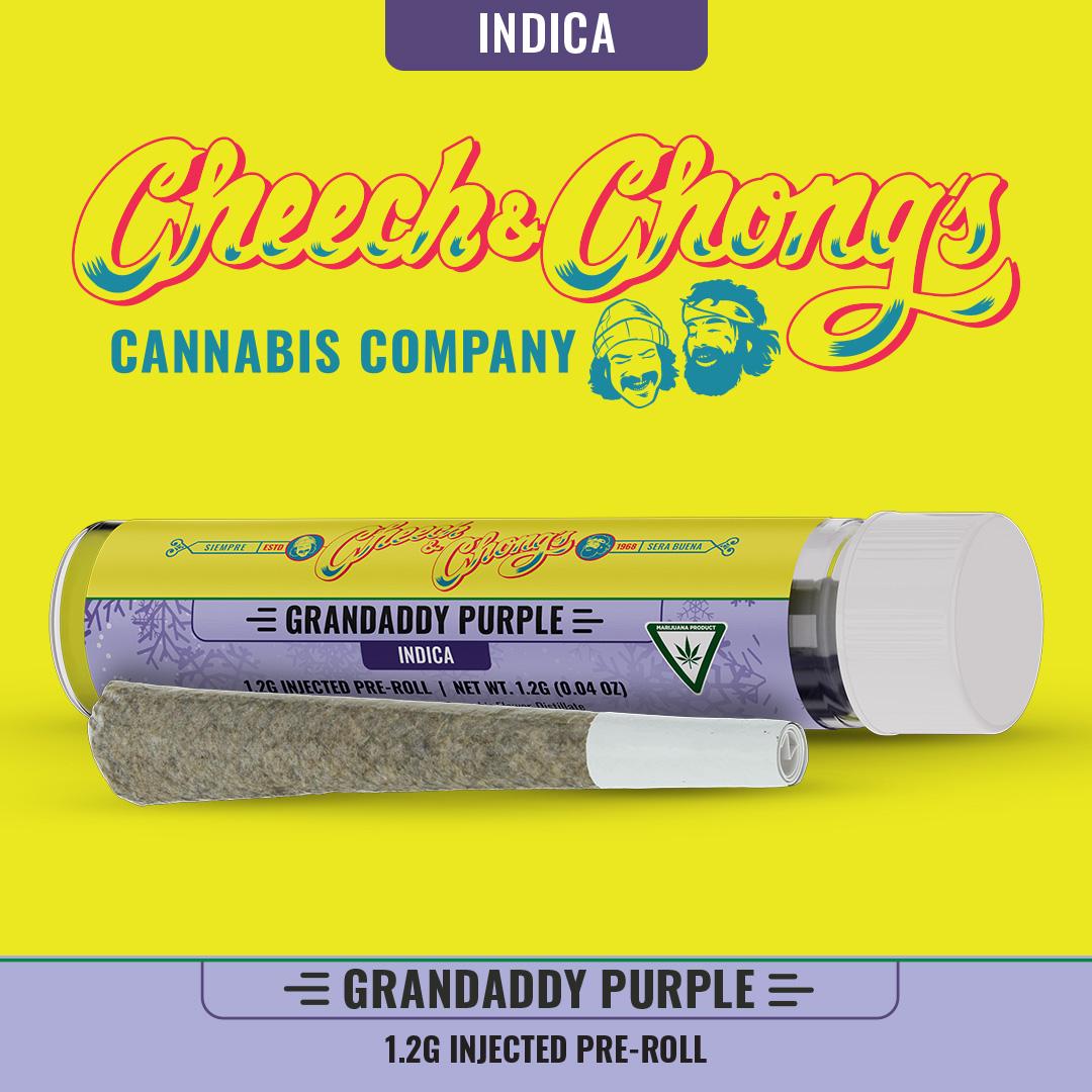 Cheech & chong - INJECTED PR - GRANDDADDY PURPLE 1.2G