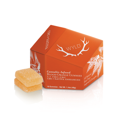 Wyld - BLOOD ORANGE GUMMIES 1:1 THC:CBC