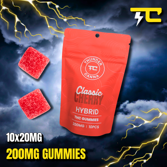Thunder canna - CHERRY 10 X 20MG - 200MG Main Image