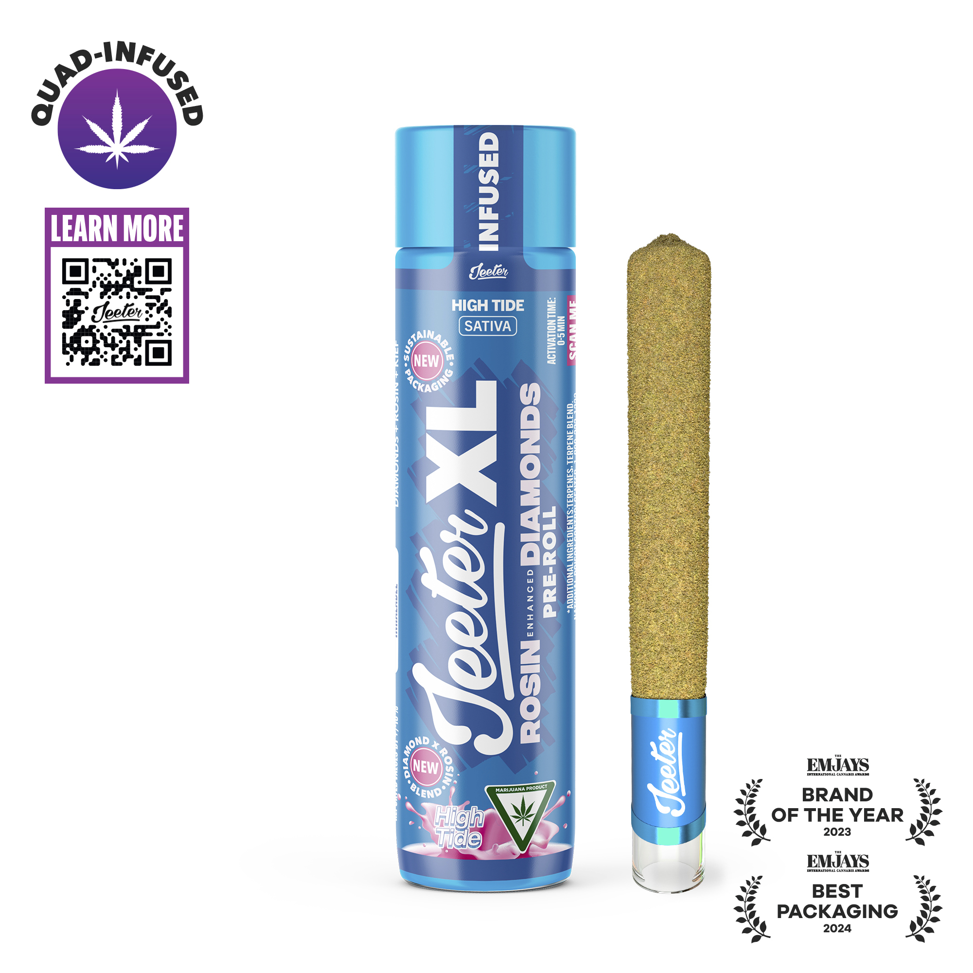 Jeeter - INFUSED JEETER XL 2G PREROLL HIGH TIDE