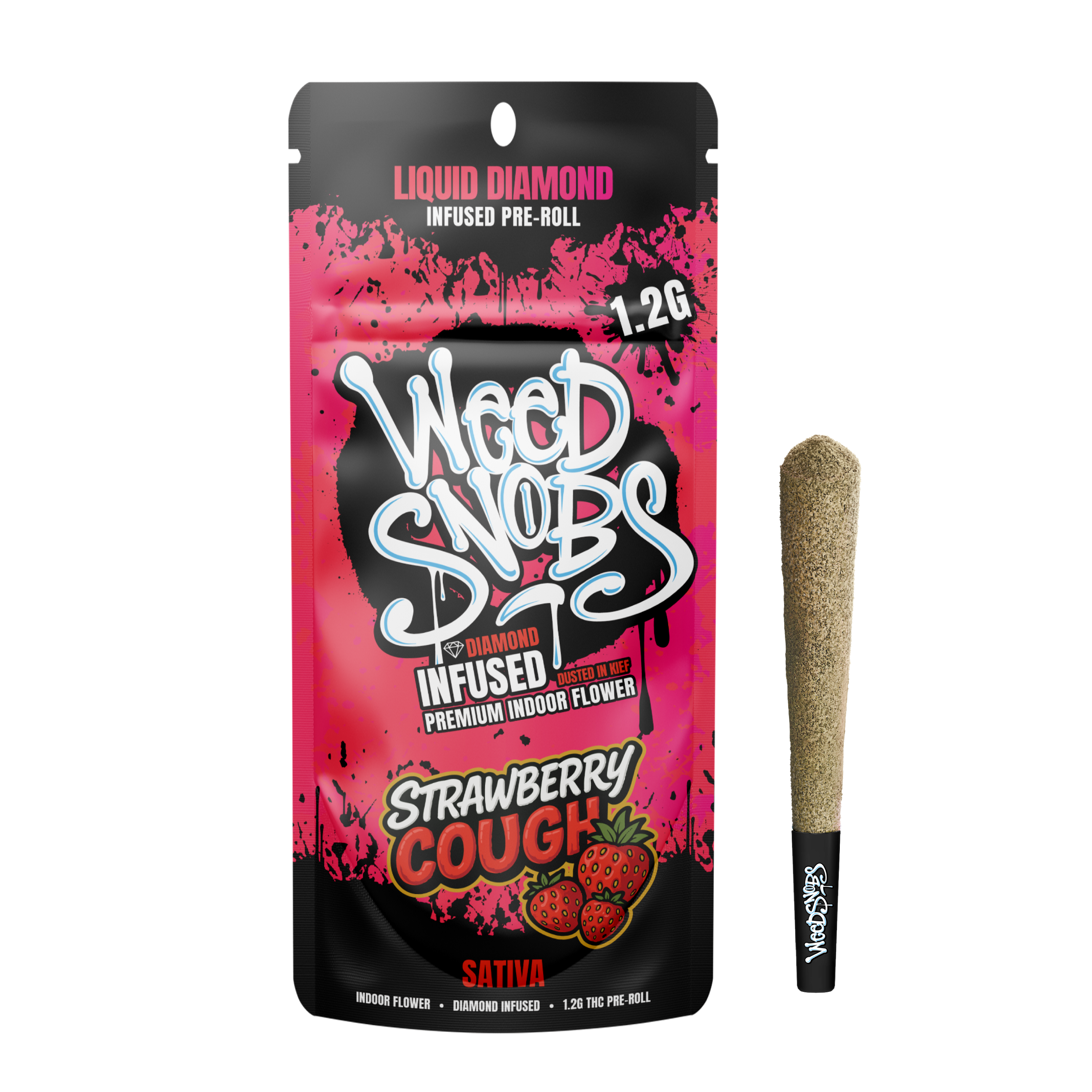Strawberry Cough 1.2g Infused Preroll