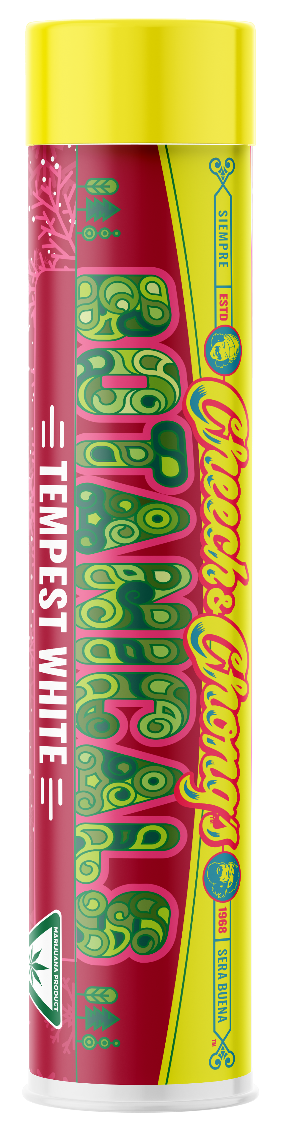 Cheech & chong - 1.2G CRYO INFUSED PR - TEMPEST WHITE