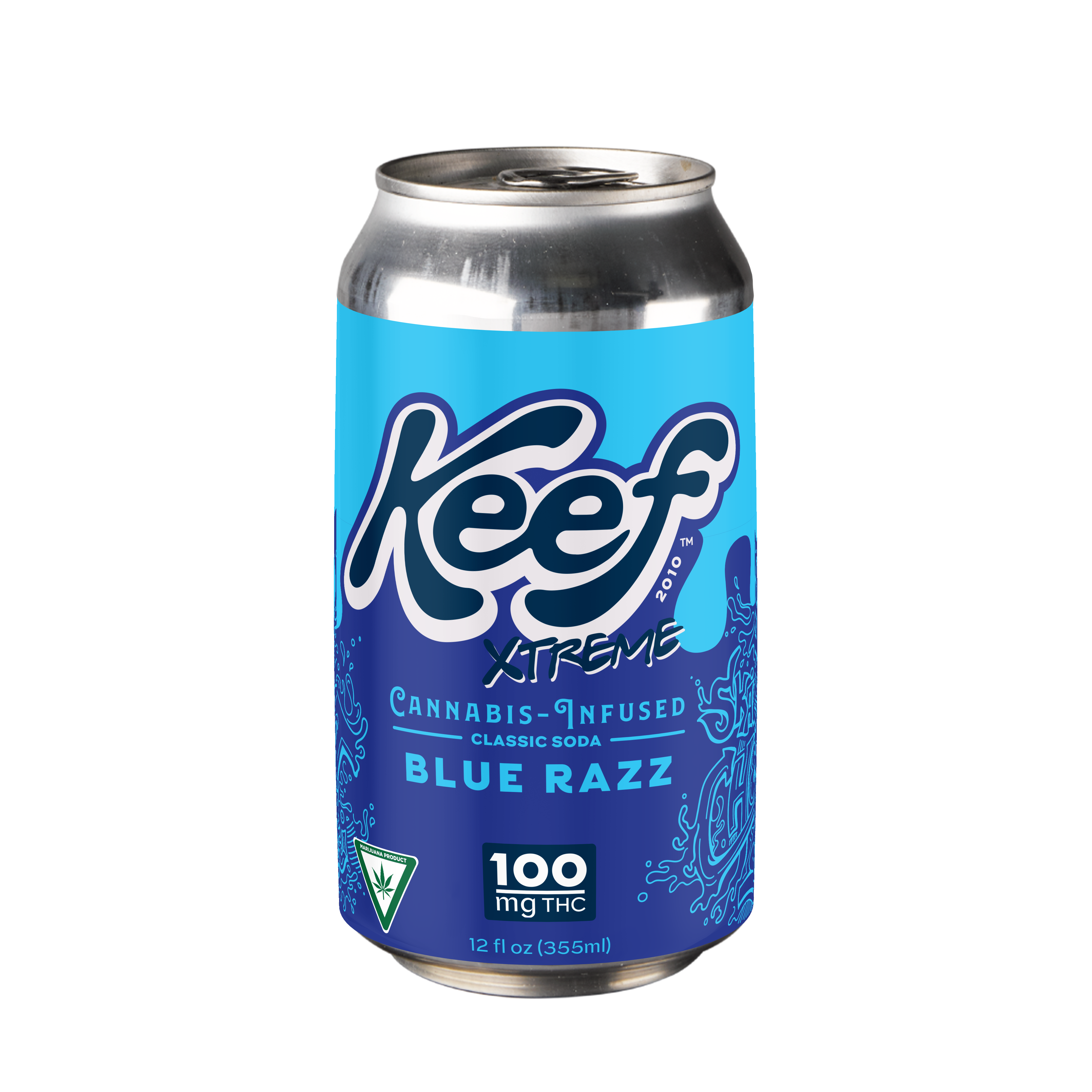 BLUE RAZZBERRY 100MG SODA