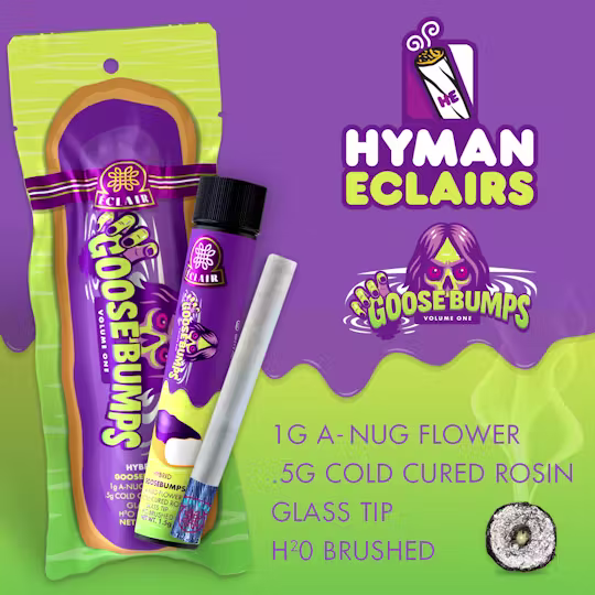 Hyman - Goosebumps 1.5G ECLAIR INFUSED PREROLL Main Image