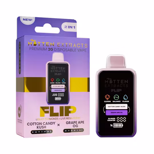 COTTON CANDY / GRAPE APE OG FLIP 2G DISPOSABLE